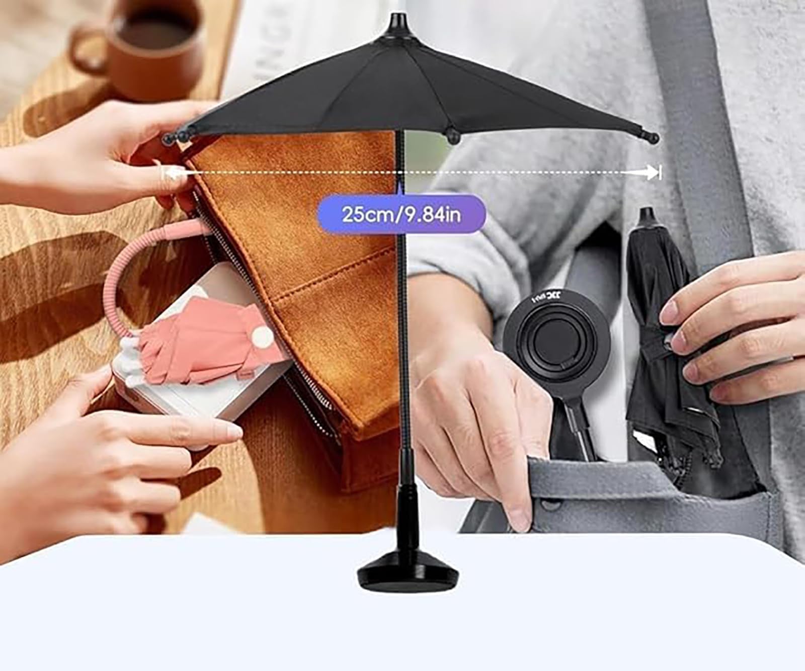 L’Ombrelle Magique pour Téléphone – Dites STOP aux écrans invisibles au soleil !