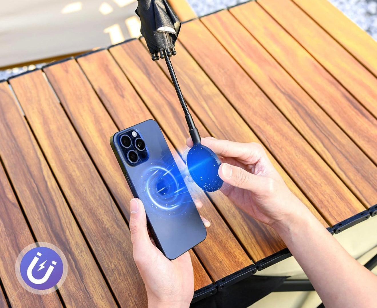 L’Ombrelle Magique pour Téléphone – Dites STOP aux écrans invisibles au soleil !